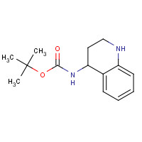 885951-71-3 tert-butyl N-(1,2,3,4-tetrahydroquinolin-4-yl)carbamate chemical structure