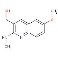 1393579-42-4 [6-methoxy-2-(methylamino)quinolin-3-yl]methanol chemical structure