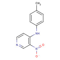 54696-69-4 N-(4-methylphenyl)-3-nitropyridin-4-amine chemical structure