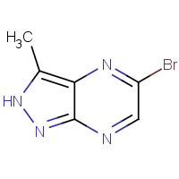 1086064-35-8 5-bromo-3-methyl-2H-pyrazolo[3,4-b]pyrazine chemical structure