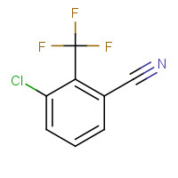 1214345-16-0 3-chloro-2-(trifluoromethyl)benzonitrile chemical structure