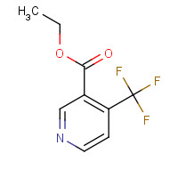1214332-65-6 ethyl 4-(trifluoromethyl)pyridine-3-carboxylate chemical structure