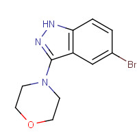552331-28-9 4-(5-bromo-1H-indazol-3-yl)morpholine chemical structure