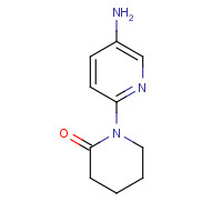 444002-72-6 1-(5-aminopyridin-2-yl)piperidin-2-one chemical structure
