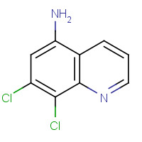 314272-29-2 7,8-dichloroquinolin-5-amine chemical structure
