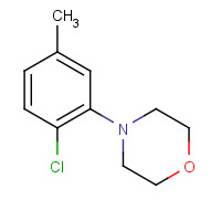 122064-09-9 4-(2-chloro-5-methylphenyl)morpholine chemical structure