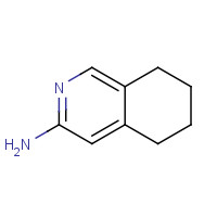 69958-52-7 5,6,7,8-tetrahydroisoquinolin-3-amine chemical structure