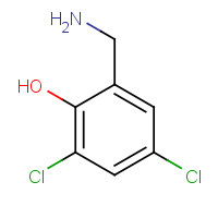 38060-64-9 2-(aminomethyl)-4,6-dichlorophenol chemical structure