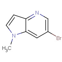 1086064-46-1 6-bromo-1-methylpyrrolo[3,2-b]pyridine chemical structure