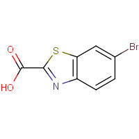 1187928-32-0 6-bromo-1,3-benzothiazole-2-carboxylic acid chemical structure