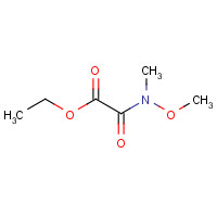 139507-52-1 ethyl 2-[methoxy(methyl)amino]-2-oxoacetate chemical structure
