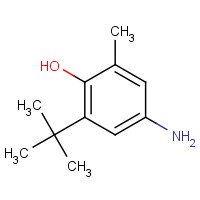 54757-36-7 4-amino-2-tert-butyl-6-methylphenol chemical structure