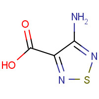 2829-58-5 4-amino-1,2,5-thiadiazole-3-carboxylic acid chemical structure