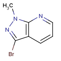 116855-03-9 3-bromo-1-methylpyrazolo[3,4-b]pyridine chemical structure
