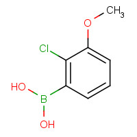 854778-30-6 (2-chloro-3-methoxyphenyl)boronic acid chemical structure