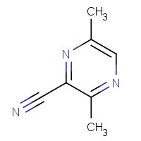 2435-47-4 3,6-dimethylpyrazine-2-carbonitrile chemical structure