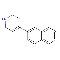 148214-44-2 4-naphthalen-2-yl-1,2,3,6-tetrahydropyridine chemical structure
