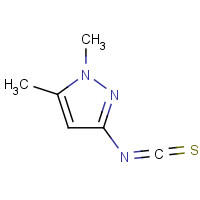1001500-57-7 3-isothiocyanato-1,5-dimethylpyrazole chemical structure