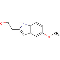 5021-09-0 2-(5-methoxy-1H-indol-2-yl)acetaldehyde chemical structure