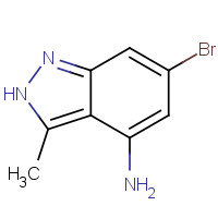 1000342-03-9 6-bromo-3-methyl-2H-indazol-4-amine chemical structure