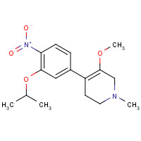 1462950-56-6 5-methoxy-1-methyl-4-(4-nitro-3-propan-2-yloxyphenyl)-3,6-dihydro-2H-pyridine chemical structure