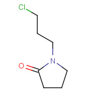 91152-30-6 1-(3-chloropropyl)pyrrolidin-2-one chemical structure
