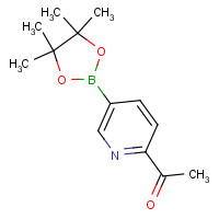 741709-59-1 1-[5-(4,4,5,5-tetramethyl-1,3,2-dioxaborolan-2-yl)pyridin-2-yl]ethanone chemical structure