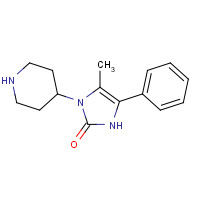 164393-32-2 4-methyl-5-phenyl-3-piperidin-4-yl-1H-imidazol-2-one chemical structure
