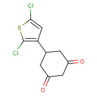 239131-51-2 5-(2,5-dichlorothiophen-3-yl)cyclohexane-1,3-dione chemical structure