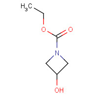 1334478-62-4 ethyl 3-hydroxyazetidine-1-carboxylate chemical structure