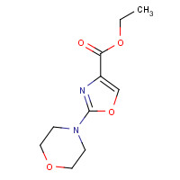 852181-07-8 ethyl 2-morpholin-4-yl-1,3-oxazole-4-carboxylate chemical structure