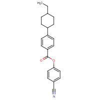 89331-97-5 (4-cyanophenyl) 4-(4-ethylcyclohexyl)benzoate chemical structure