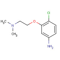 170230-17-8 4-chloro-3-[2-(dimethylamino)ethoxy]aniline chemical structure
