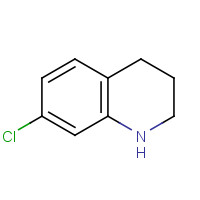 90562-35-9 7-chloro-1,2,3,4-tetrahydroquinoline chemical structure