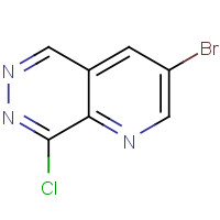 794592-14-6 3-bromo-8-chloropyrido[2,3-d]pyridazine chemical structure