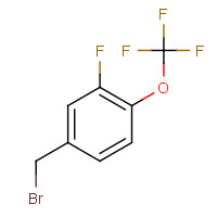 886499-04-3 4-(bromomethyl)-2-fluoro-1-(trifluoromethoxy)benzene chemical structure