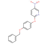 219766-77-5 5-nitro-2-(4-phenylmethoxyphenoxy)pyridine chemical structure