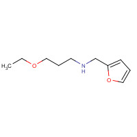 892582-02-4 3-ethoxy-N-(furan-2-ylmethyl)propan-1-amine chemical structure