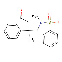 209350-34-5 N-methyl-N-(2-methyl-4-oxo-2-phenylbutyl)benzenesulfonamide chemical structure