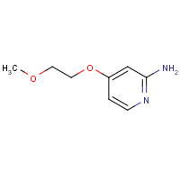 1067914-33-3 4-(2-methoxyethoxy)pyridin-2-amine chemical structure