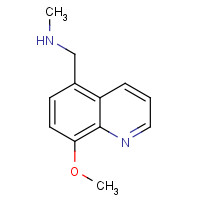 937647-97-7 1-(8-methoxyquinolin-5-yl)-N-methylmethanamine chemical structure