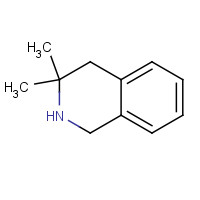 28459-83-8 3,3-dimethyl-2,4-dihydro-1H-isoquinoline chemical structure