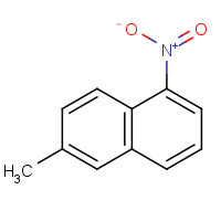 54755-20-3 6-methyl-1-nitronaphthalene chemical structure