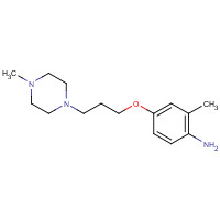 329942-18-9 2-methyl-4-[3-(4-methylpiperazin-1-yl)propoxy]aniline chemical structure