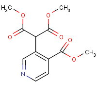 960114-13-0 dimethyl 2-(4-methoxycarbonylpyridin-3-yl)propanedioate chemical structure