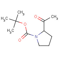 92012-22-1 tert-butyl 2-acetylpyrrolidine-1-carboxylate chemical structure