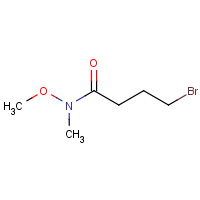 130250-57-6 4-bromo-N-methoxy-N-methylbutanamide chemical structure