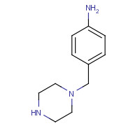 26110-08-7 4-(piperazin-1-ylmethyl)aniline chemical structure
