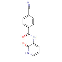 52334-64-2 4-cyano-N-(2-oxo-1H-pyridin-3-yl)benzamide chemical structure