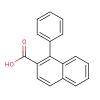 85679-03-4 1-phenylnaphthalene-2-carboxylic acid chemical structure